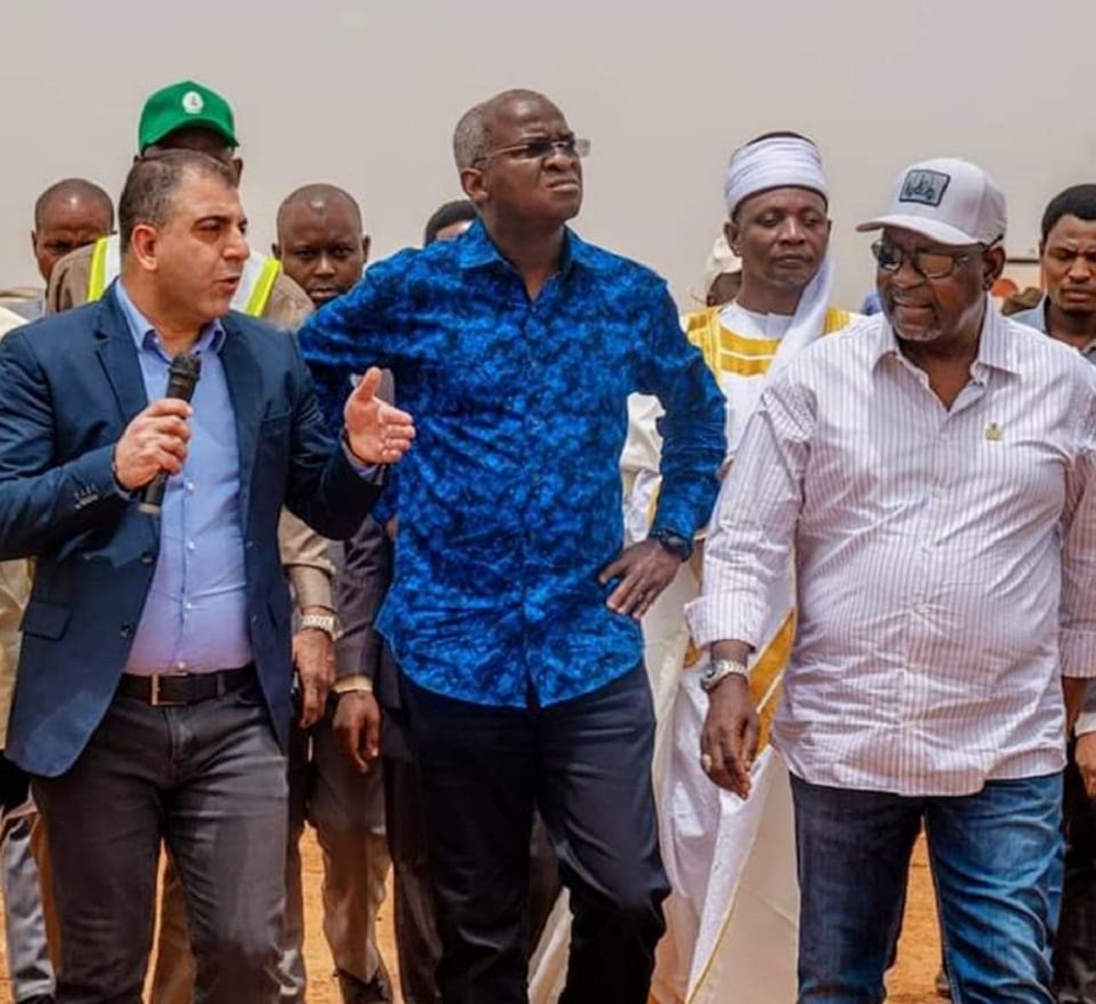 HM &amp; HMS FMWH  at loko-Oweto bridge site with RCC Nig.