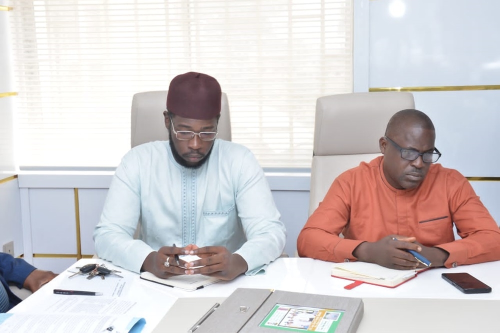 Honourable Minister of Works, His Excellency, Sen. Engr Nweze David Umahi CON during a concession review meeting with the Public Private Partnership unit of the Federal Ministry of Works led by its head, Ugwu- Chima Nnennaya (Mrs) and Messrs. BETA Transport Nigeria Ltd led by its Director, Nana Fatima Paturel, dated 13th February 2024.